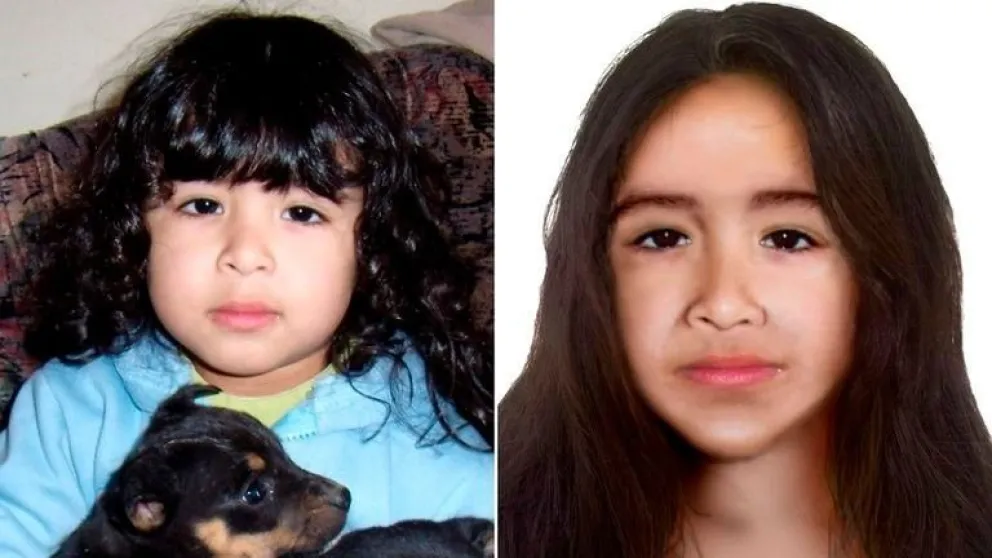 Actualizarán el rostro de Sofía Herrera a 12 años de su desaparición