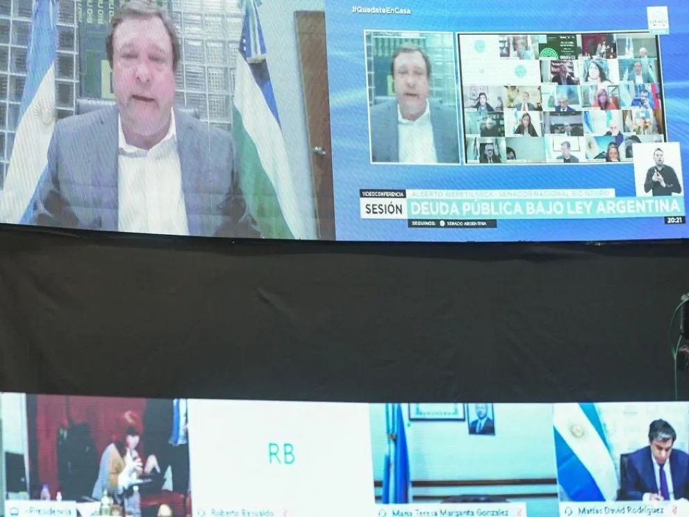 Weretilneck: “La Argentina necesita cerrar la negociación con la deuda“
