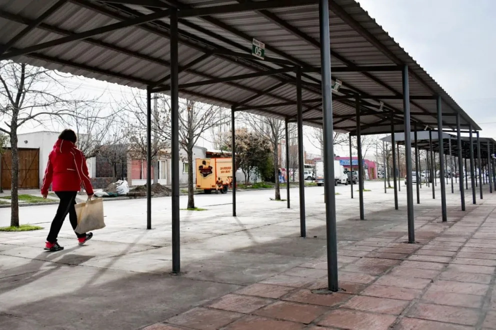 La Feria de Viedma sigue vacía, a dos semanas de la reactivación en Patagones