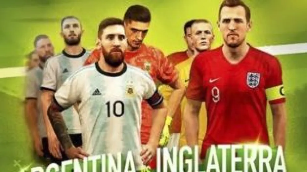 Argentina enfrenta a Inglaterra