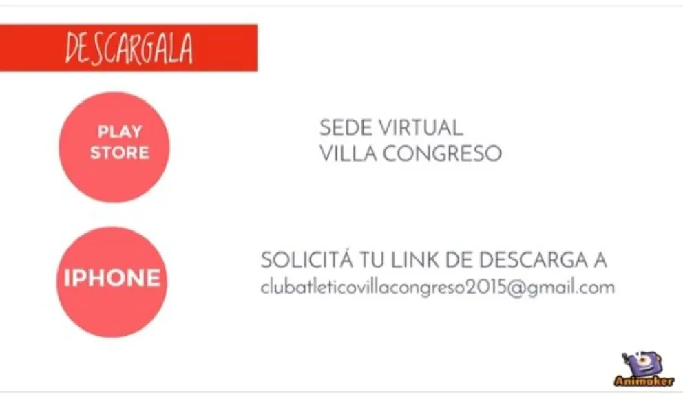 Villa Congreso creó una sede virtual para socias y socios