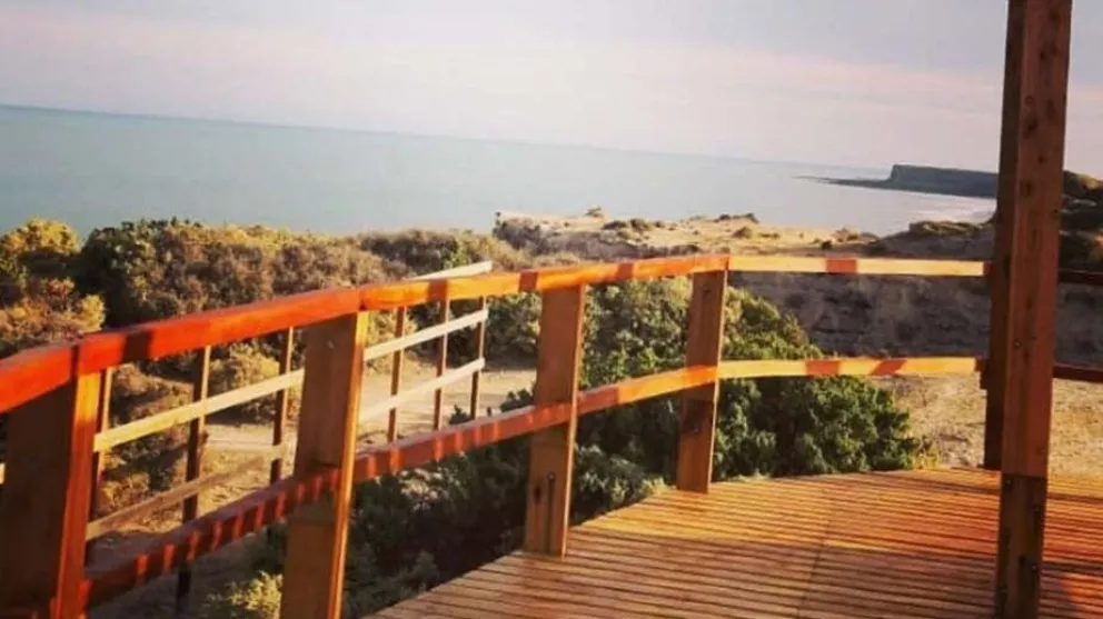 Avanza la construcción de miradores sobre el Camino de la Costa