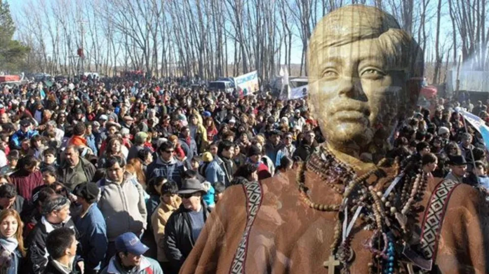 Sin peregrinación, celebran a Ceferino Namuncurá