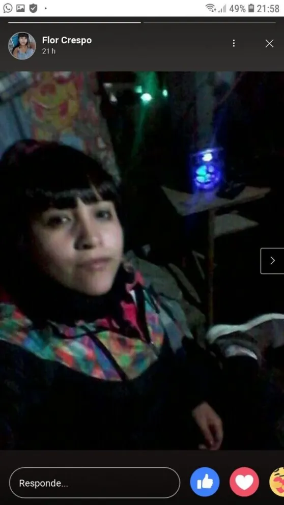 Buscan dar con el paradero de Florencia Alejandra Crespo