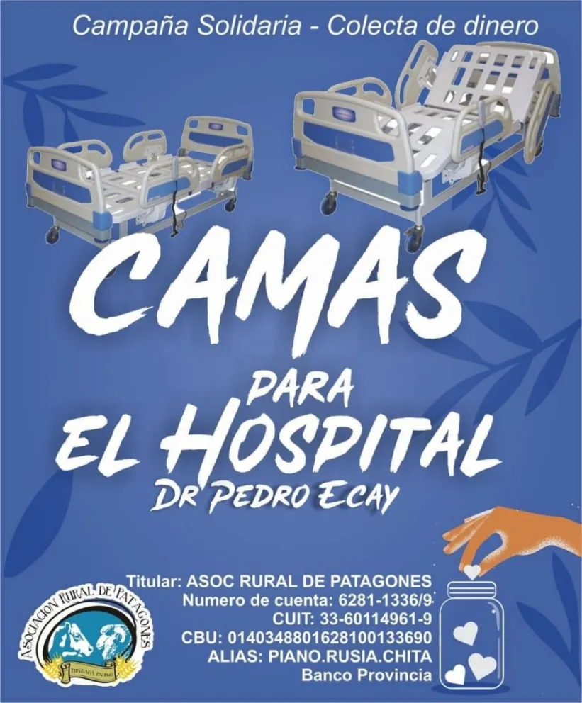 Campaña solidaria para la compra de insumos del hospital Ecay