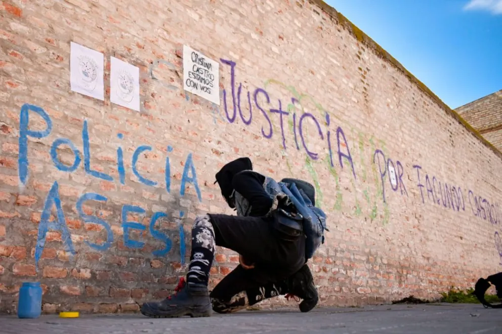 Protestaron por la muerte de Facundo Astudillo en Patagones