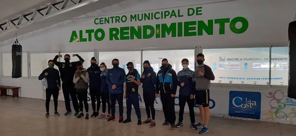 El seleccionado de boxeo concentrado