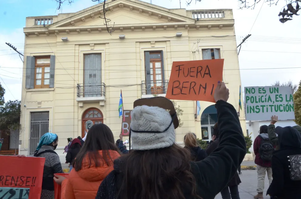 En Patagones reclamaron por Facundo y contra la Policía