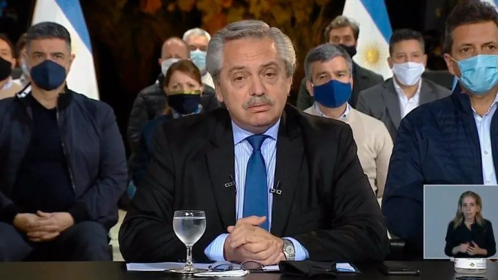 Fernández rebaja dinero a Capital Federal para calmar el caos