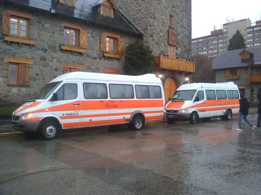 Los transportes de escolares reclamaron en todo el país