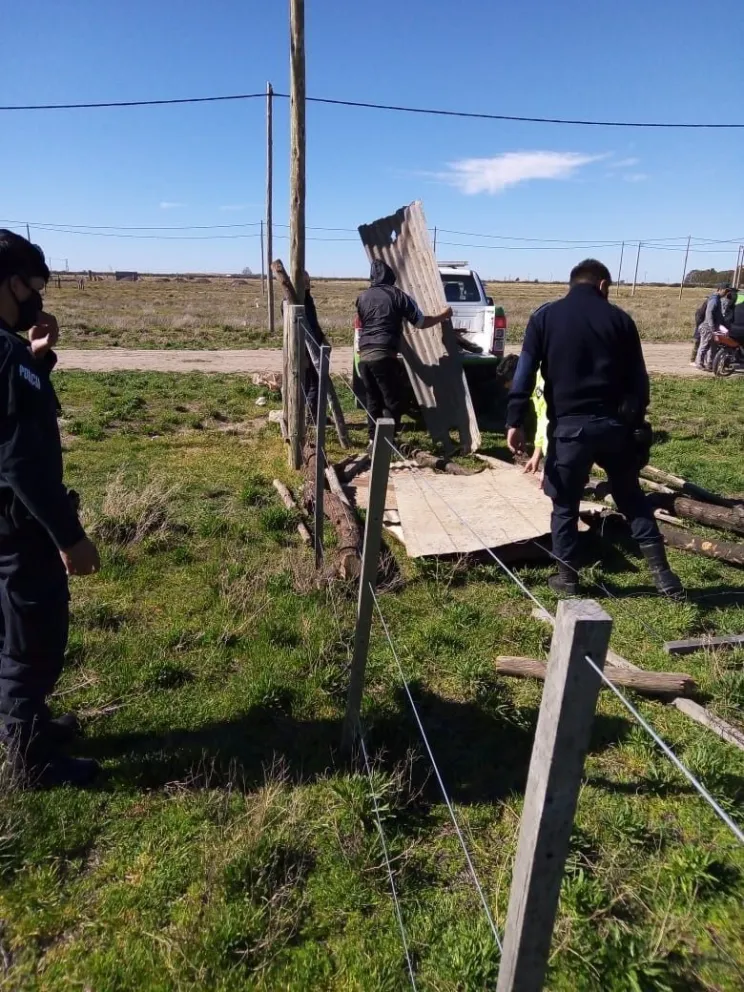 Dos personas detenidas por intento de usurpación