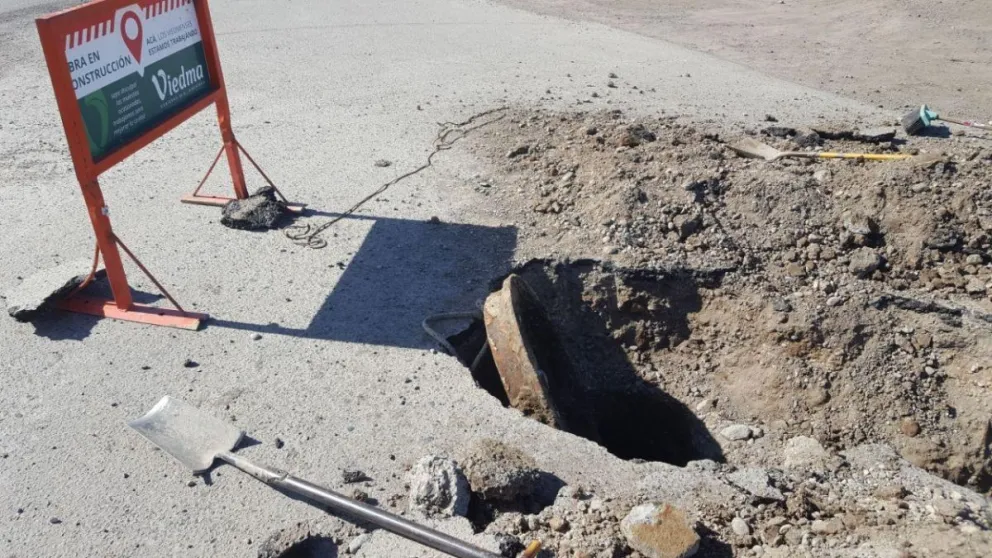 Se robó las vallas del Municipio