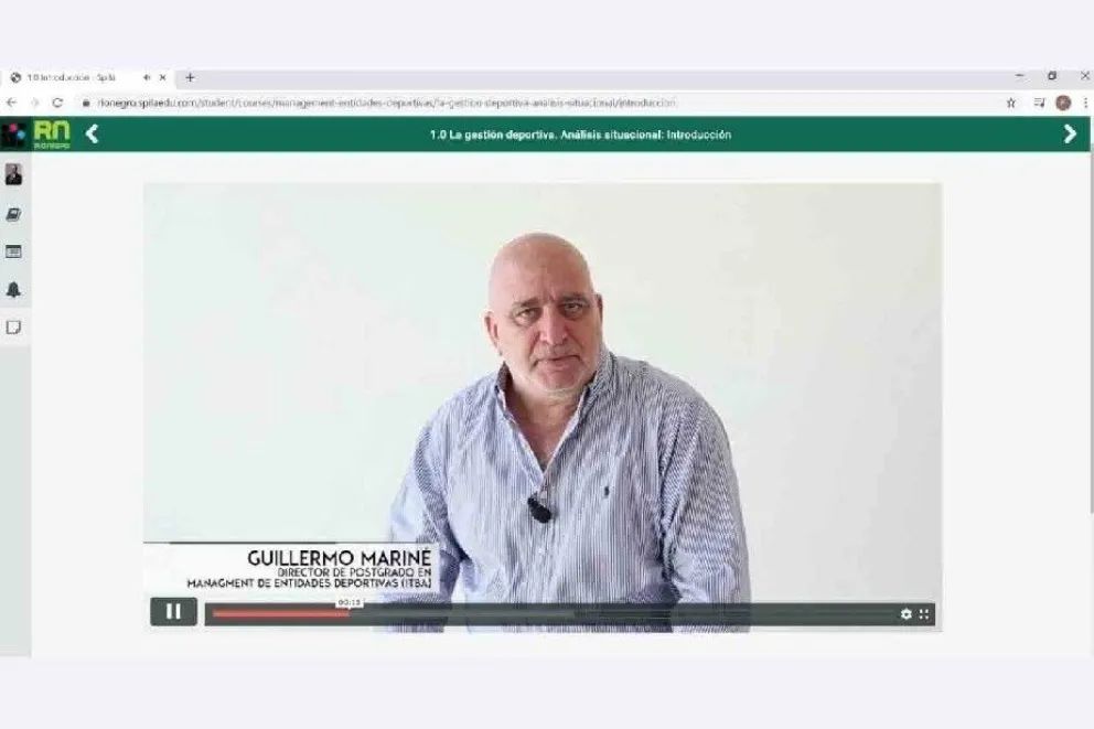 Finalizó el curso de Management Deportivo