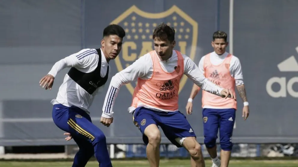 Boca volvió a las prácticas con la mente puesta en DIM