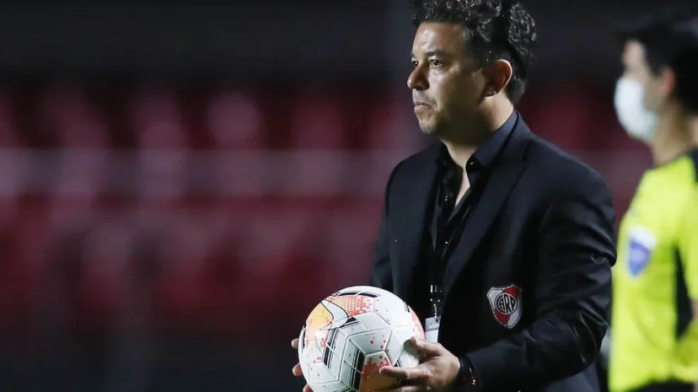 Gallardo evalúa una variante en River para jugar con San Pablo
