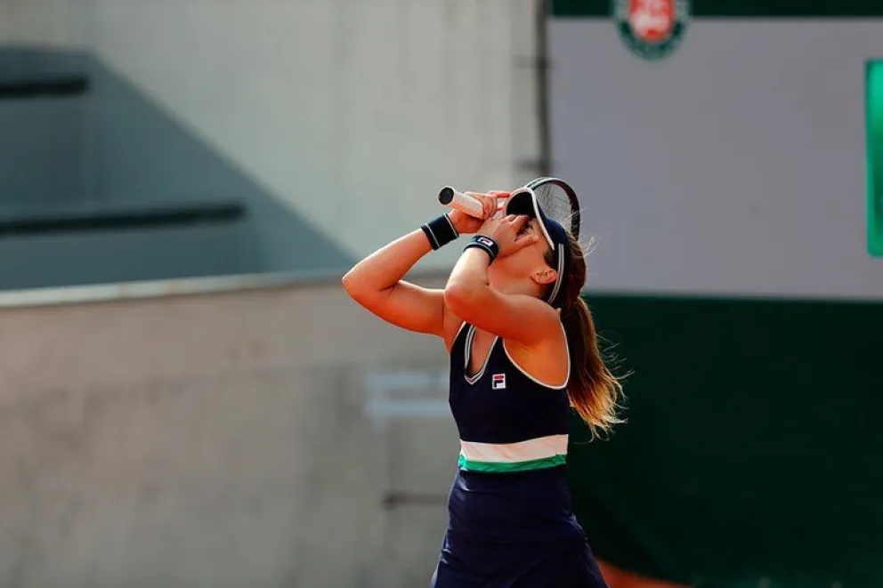 Rompió una maldición para el tenis argentino en Roland Garros