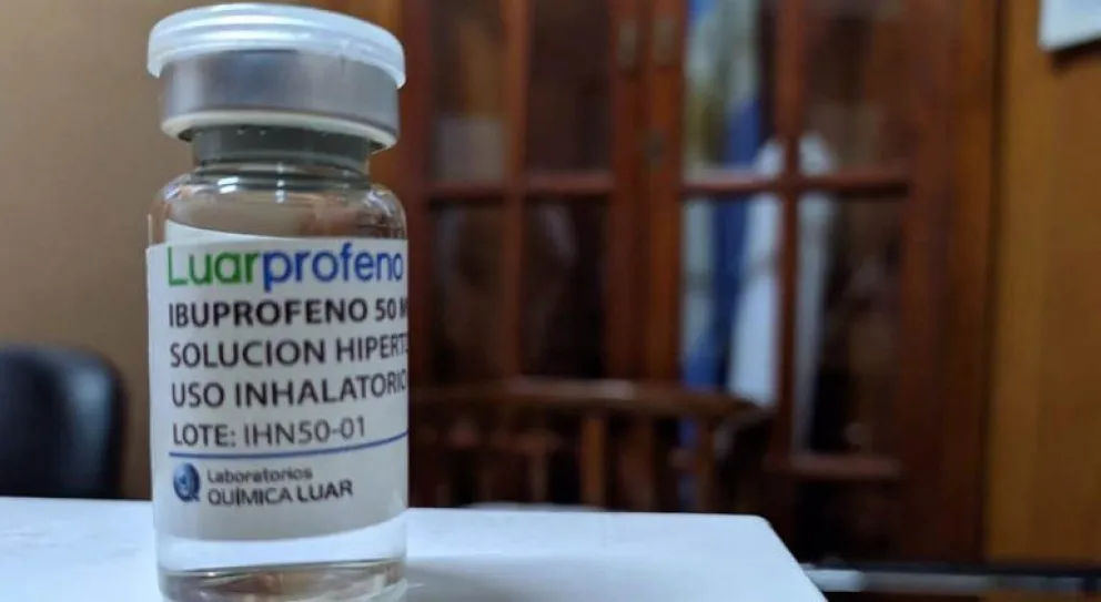 Quieren usar Ibuprofeno inhalado en pacientes graves