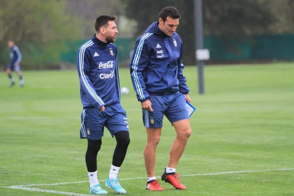 Los once que Scaloni tiene "en la cabeza"