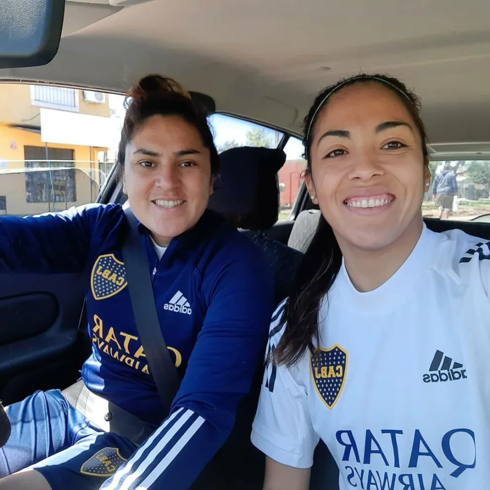 Miriam Mayorga ya se entrena en Boca