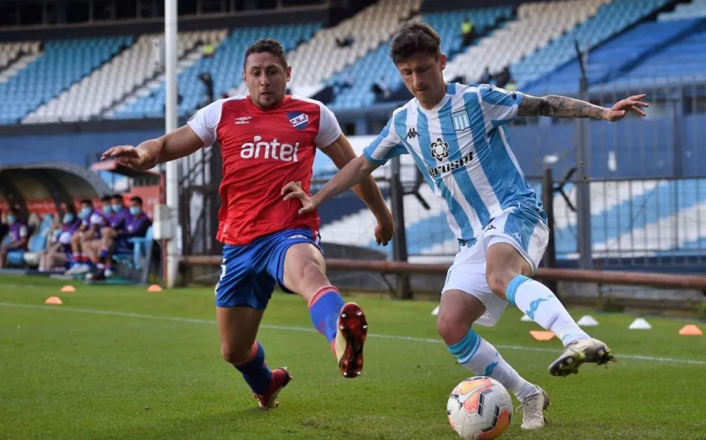 Racing tiene una dura visita contra Nacional