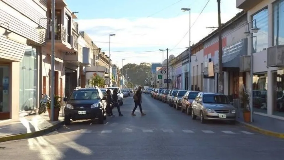 Reparación de calzada y precaución de tránsito en Patagones