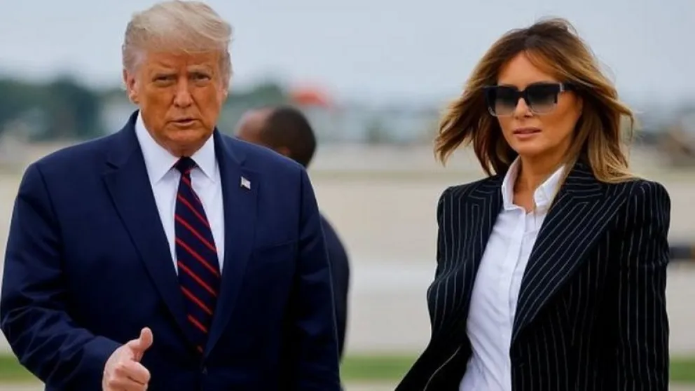 Donald Trump y su esposa dieron positivo por covid-19