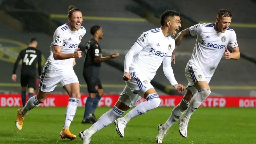 Premier League: Leeds y Manchester City igualaron en Elland Road