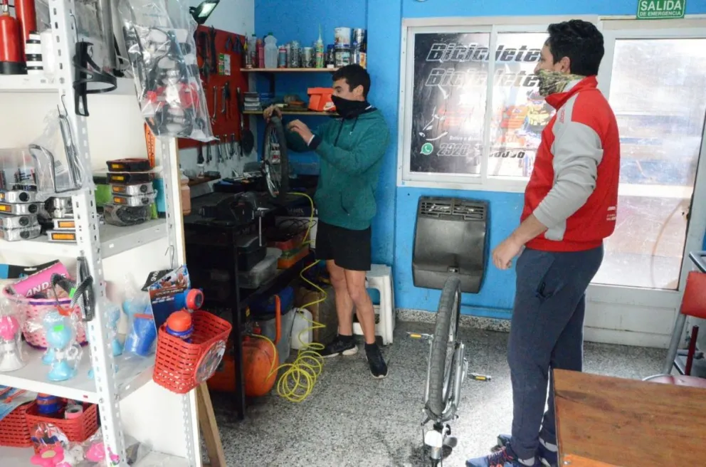 Bicicletas, "el boom" de una práctica arraigada en Carmen de Patagones