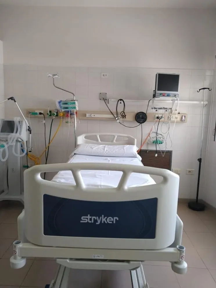 El hospital Pedro Ecay cuenta con dos camas nuevas en Terapia Intensiva