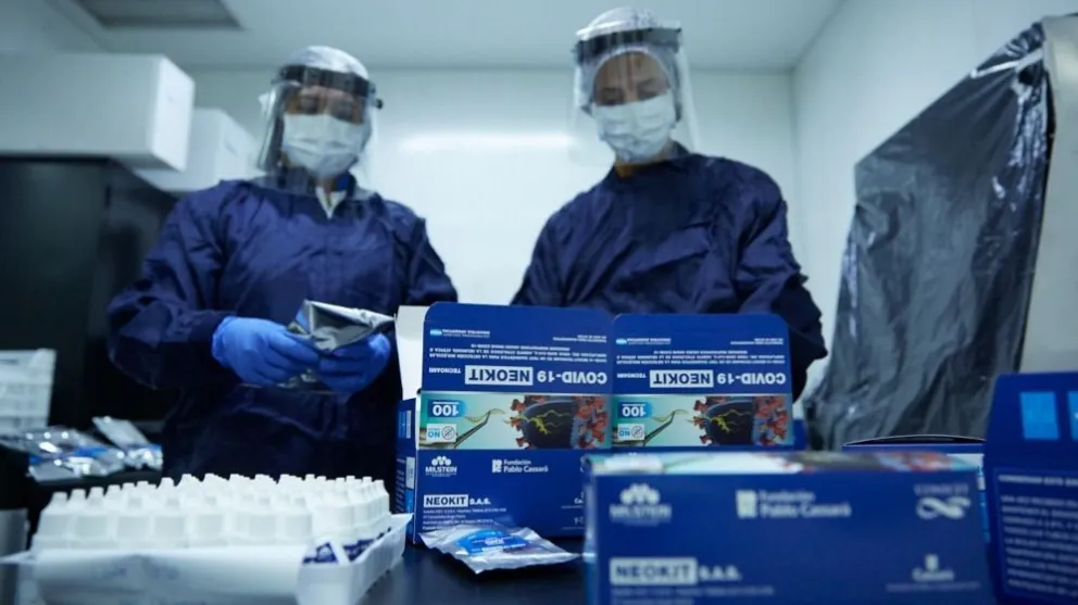 Primera exportación de tests para COVID-19 desde Argentina
