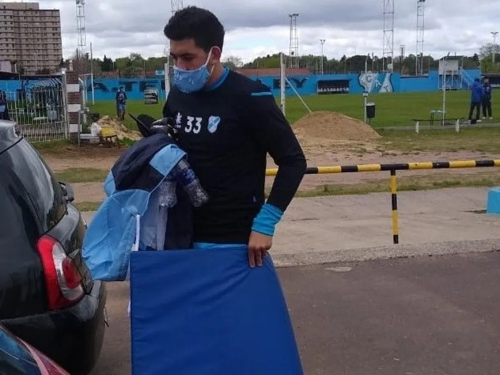Vivanco firmó en Temperley y se sumó a las prácticas