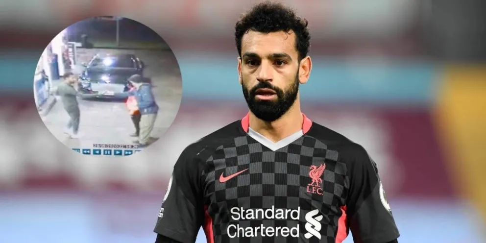 Salah saltó en defensa de un indigente
