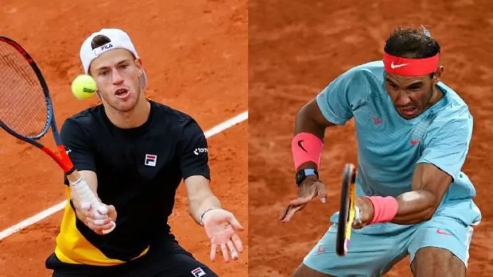 Schwartzman no pudo con Nadal