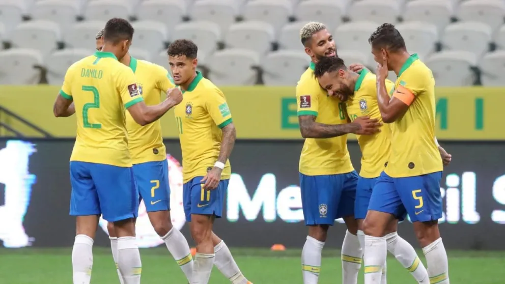 Brasil fue contundente y se lució ante Bolivia