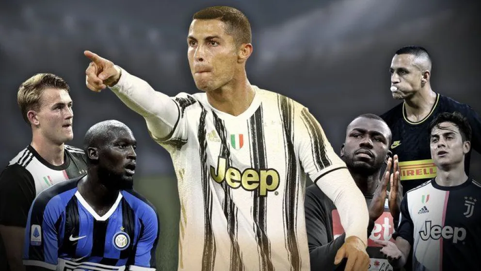 Cristiano Ronaldo lidera el ranking salarial de la Serie A
