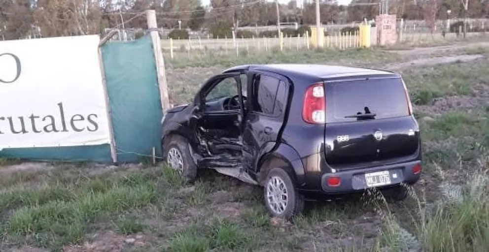 Accidente en la ruta camino a El Cóndor: un herido