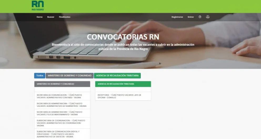 El Gobierno incorpora cinco puestos administrativos y de mantenimiento en Viedma