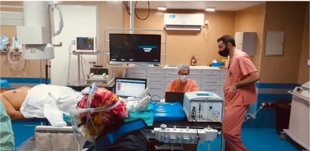 Inédita ablación por radiofrecuencia en Viedma