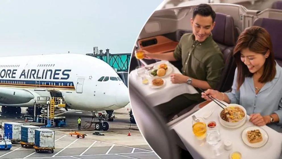 Ante la imposibilidad de volar, una aerolínea usa sus aviones de restaurante