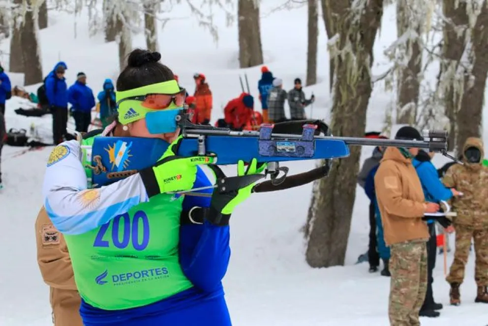 El Biathlon se potencia en Río Negro