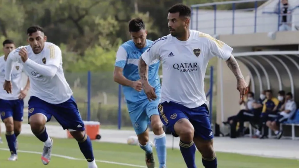 Villa anotó un gol en el triunfo de Boca ante Estudiantes de Río Cuarto