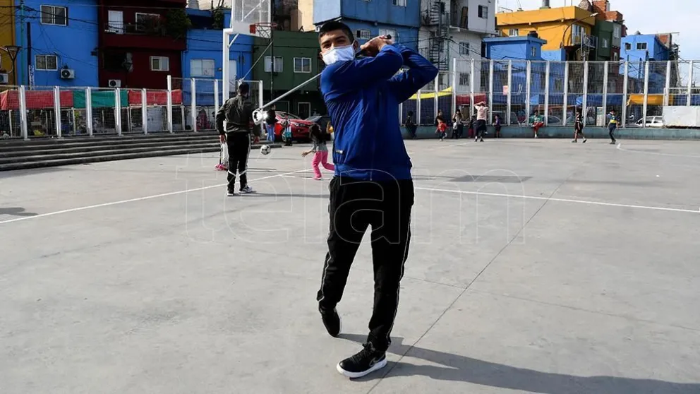 Dylan Reales, el golfista del Barrio 31 que sueña con ser profesional