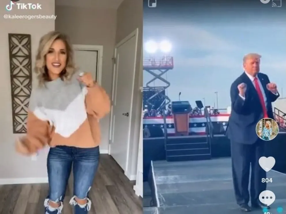 "Trump TikTok Dance Challenge": el nuevo viral bailable