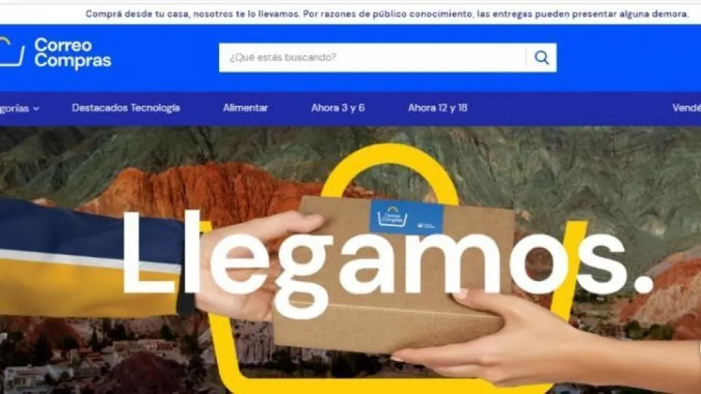 Lanzaron Correo Compras, la plataforma estatal de ventas online