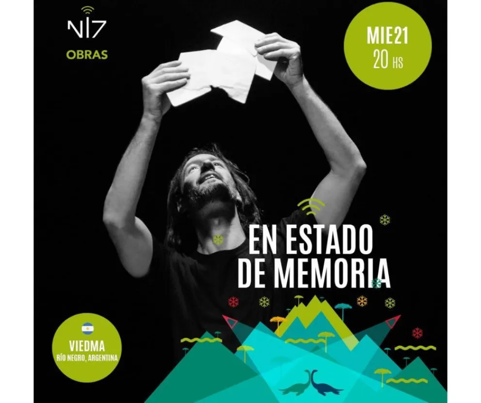 Viedma presente en el festival "Nevadas Internacionales de Teatro de Bariloche"