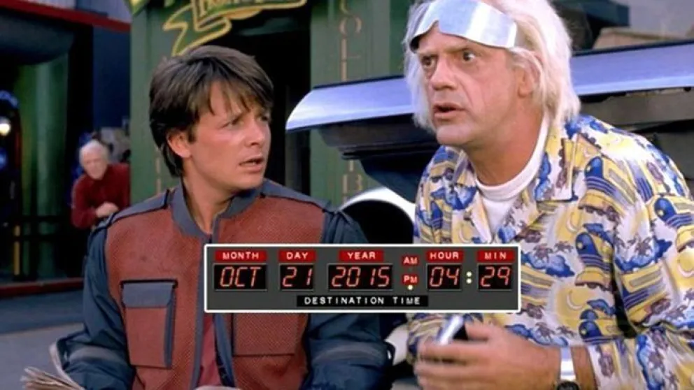 Hoy se celebra el "Día de Volver al Futuro"