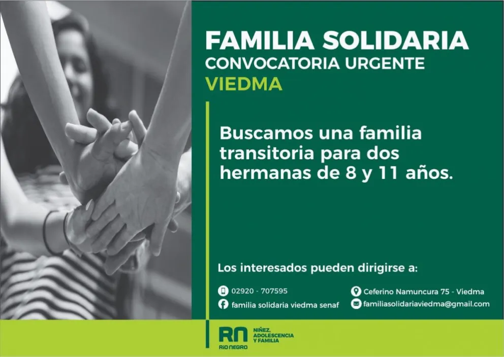 Buscan familia transitoria para dos hermanitas de 8 y 11 años