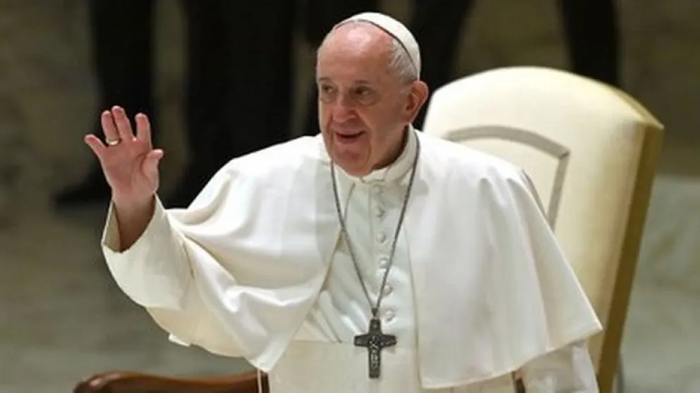 El papa alentó la unión civil de personas del mismo sexo
