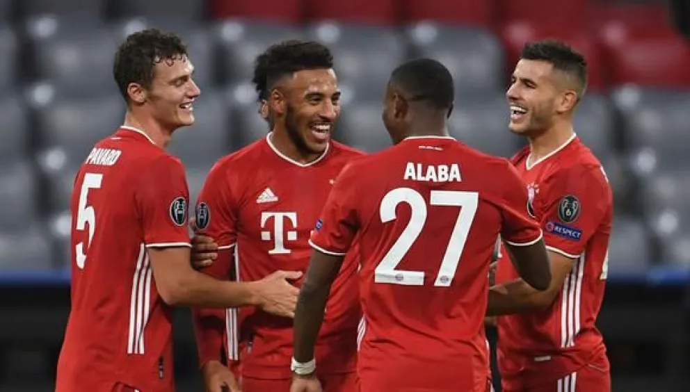 Bayern Múnich goleó al Atlético Madrid en la Champions League