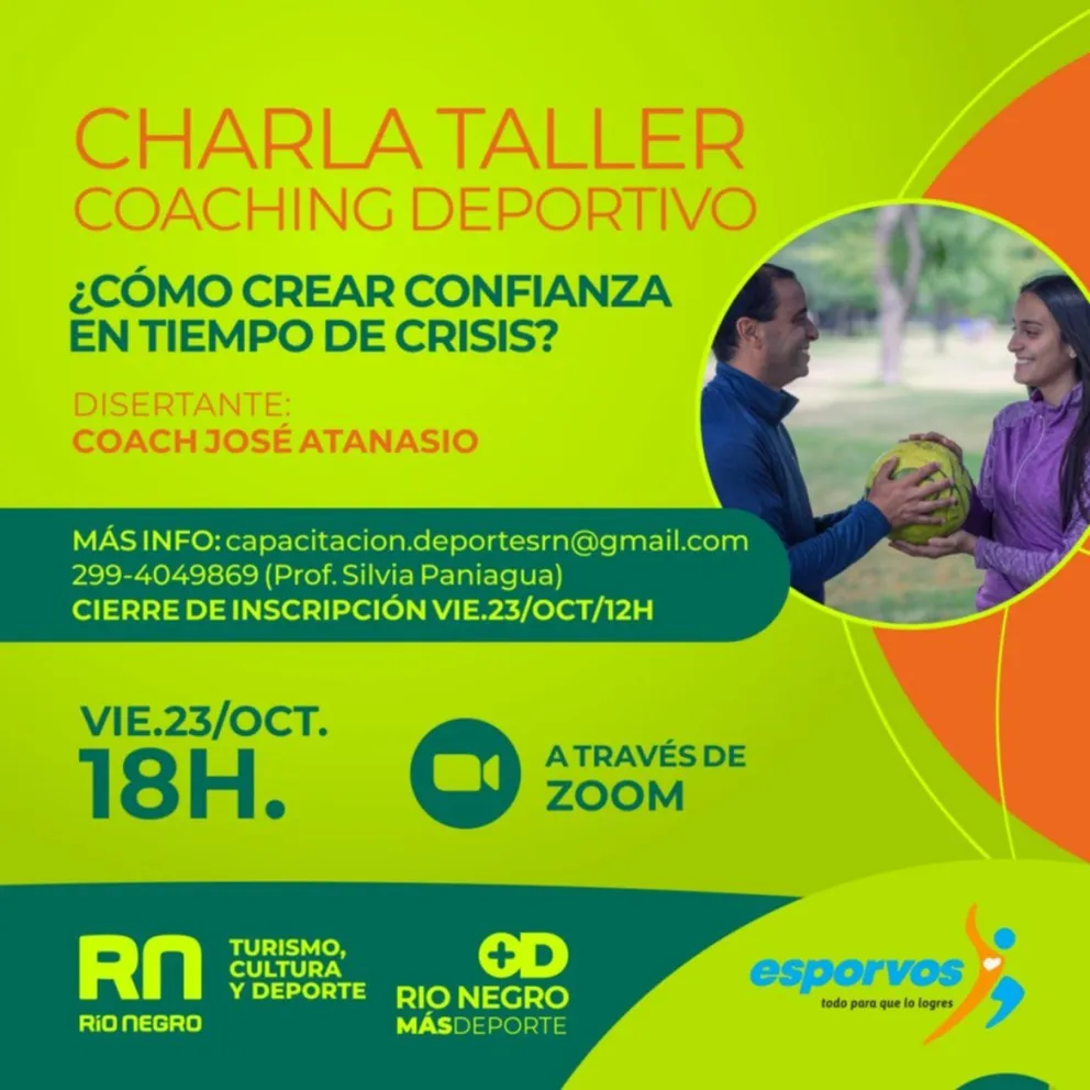 Charla taller de coaching deportivo